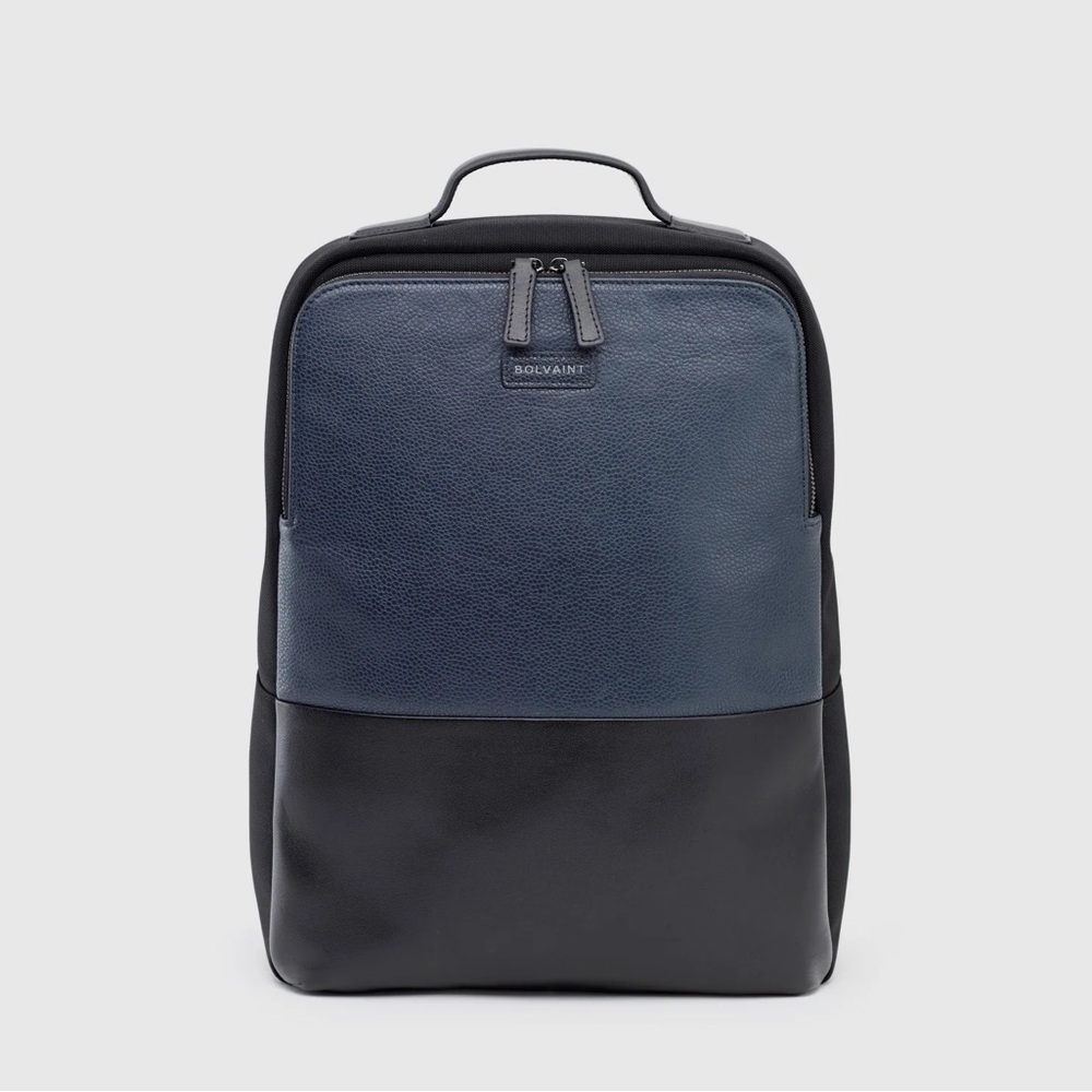 BOLVAINT | giles leather and canvas backpack